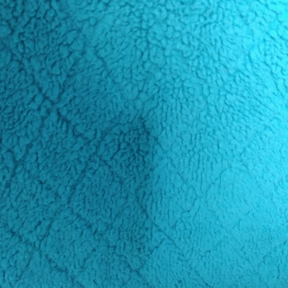 L. L. Bean Blue Green Quilted Fleece Lined Full Zip Sleeveless Vest Size Large - Picture 13 of 16